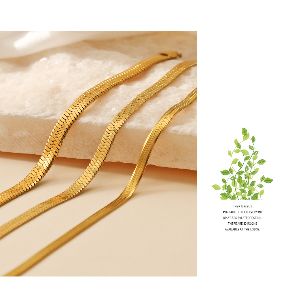 Fashion Geometric Stainless Steel Plating Bracelets