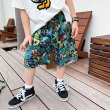 清仓不退*绵绸丛林男女儿童防蚊裤束脚长裤短裤夏季睡裤宽松遛弯