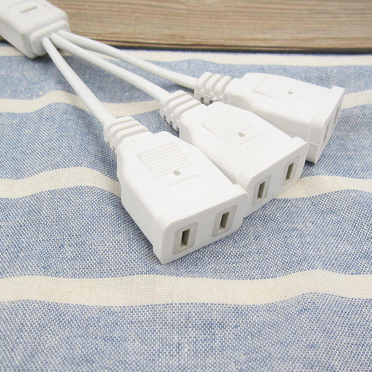 Cable hembra de uno a cuatro Caja de monitoreo de seguridad de enchufe hembra de uno a dos conectores hembra multipunto Conversión de cable de alimentación de CA
