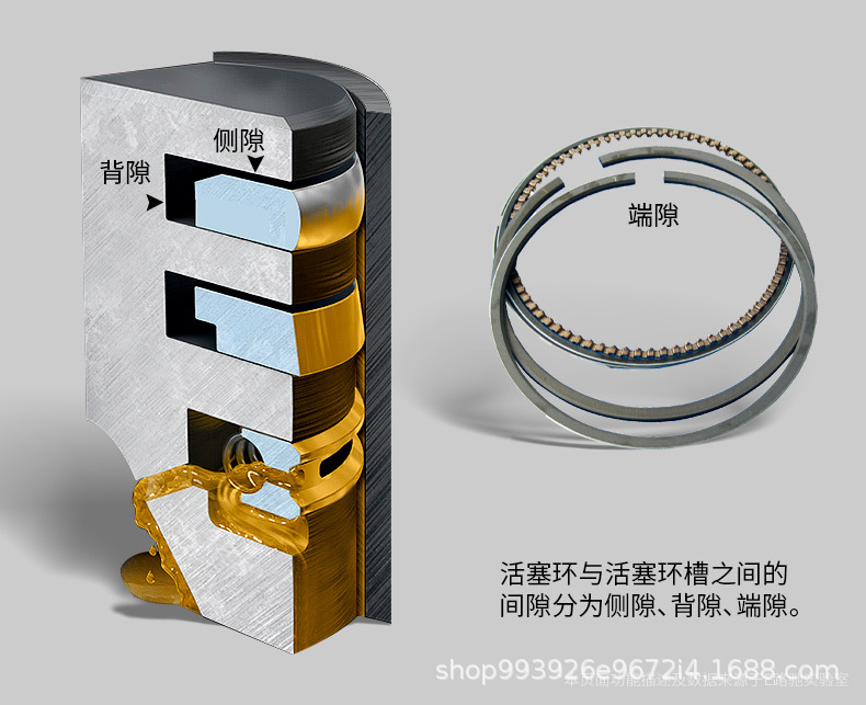 E-Luchi Diesel Vehicle Piston Ring Release Agent to Treat Oil Burning, Clean Carbon Deposits, Repair Engine, Pull Cylinder Shaking F