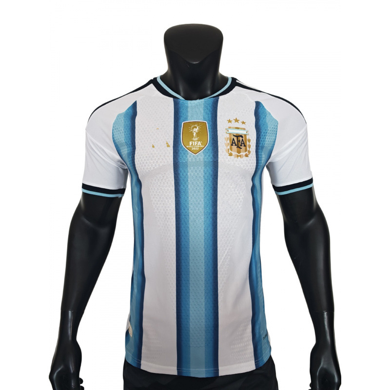 Camiseta de jugadores de la Copa del Mundo Argentina Brasil Francia México Portugal Camiseta nueva