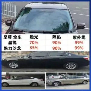 Automotive Film Explosion-Proof, Sun Protection, Heat Insulation, Solar - default-item-supreme-full-car-fabia-charming-salon-hidden-high-heat-insulation