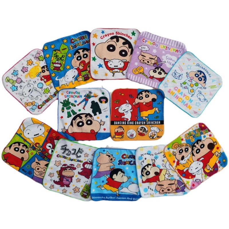 Cotton children's crayons, handkerchief, towel