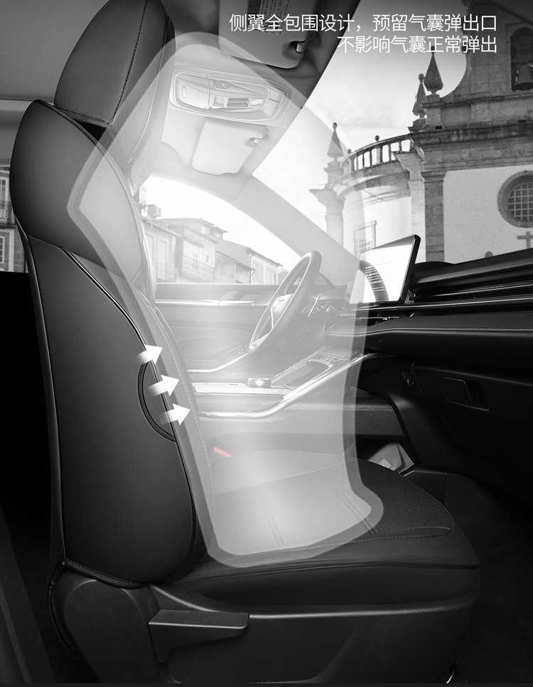 21-25 Models of Haval H6 Third Generation Two-Wheel Drive and Four-Wheel Drive Versions Special Car Seat Covers All-Season Full Coverage Seat Covers and Seat Cushions