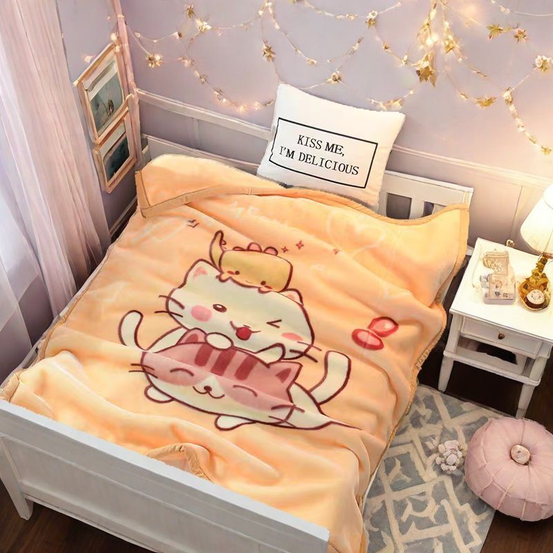 오렌지 (110*140)2.4kg 두껍게