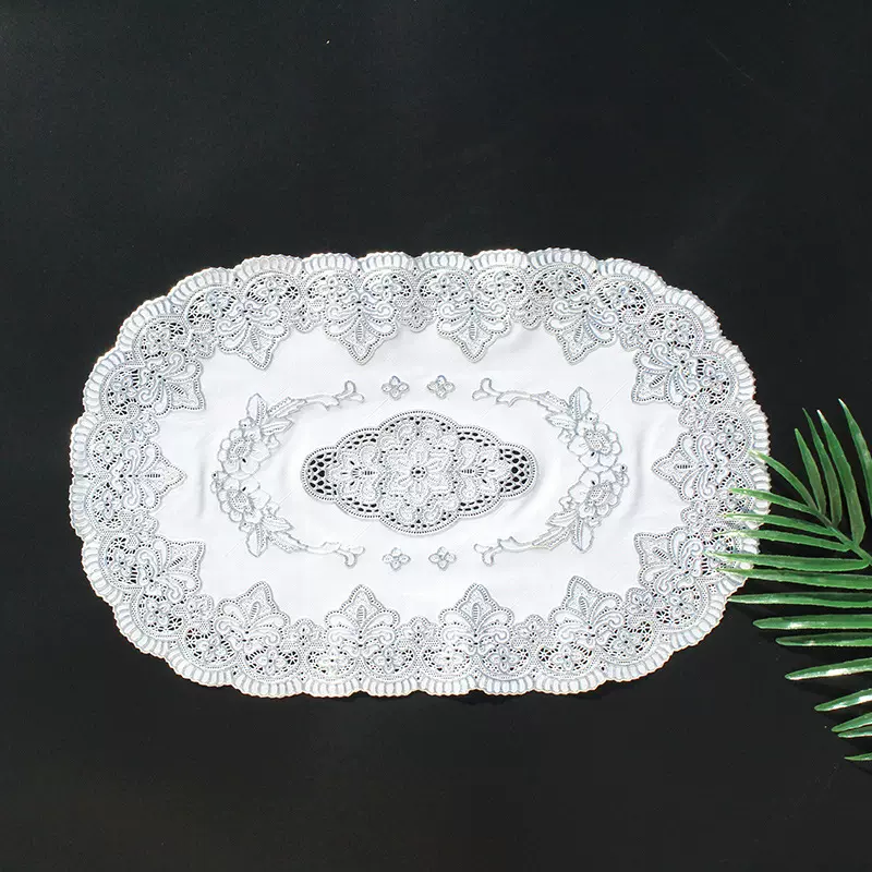 银色杯垫批发防水防油防烫圆形方形碗盘垫PVC防滑餐具垫隔热杯垫