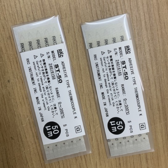 进口现货RKC理化表面热电偶 k型测温线感温线ST-50！！