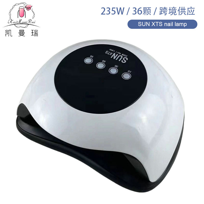 Lámpara de manicura 235W de alta potencia de manicura luz UV / LED doble fuente de luz para manicurista especial de manicura luz de horneado transfronteriza
