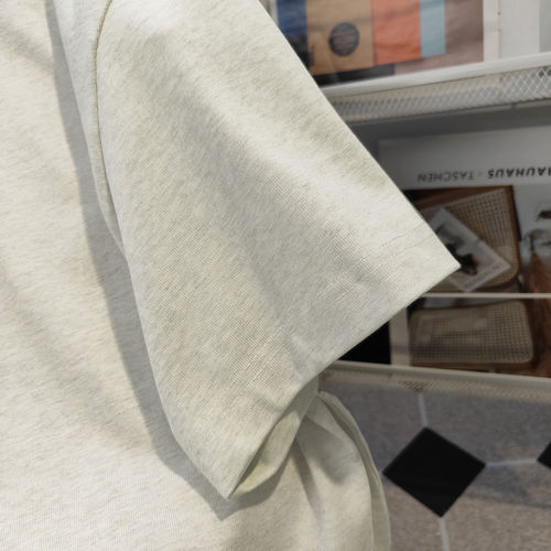 American Chic Fun Cartoon Print Men's Summer Loose Round Neck Heavyweight Pure Cotton Short-Sleeve Top