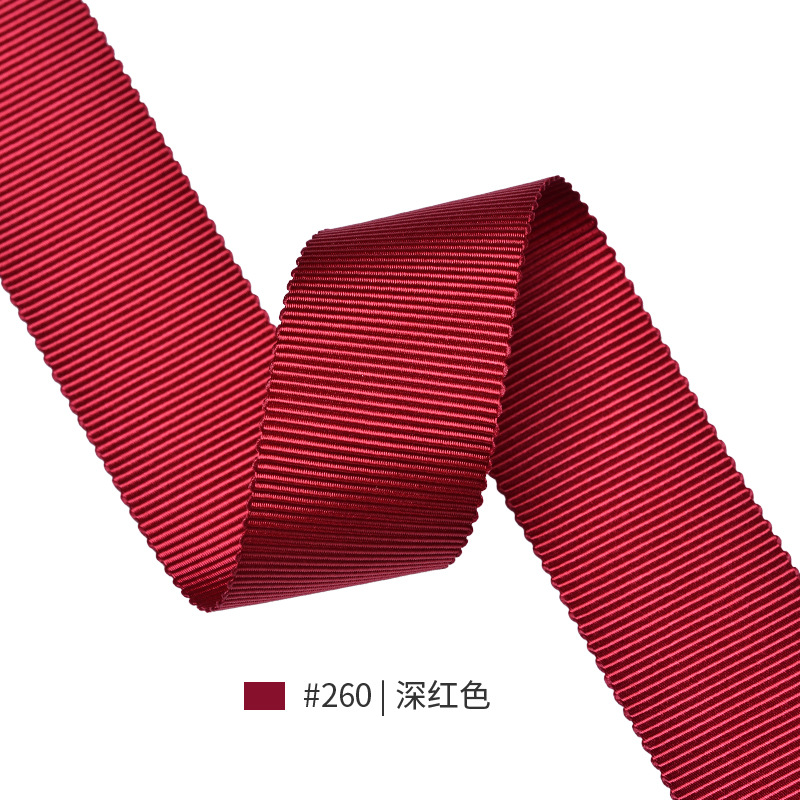 Yao Ming cinta horizontal costilla cinta DIY ropa textil para el hogar Accesorios para el cabello accesorios de embalaje 66667 doblar sombrero banda