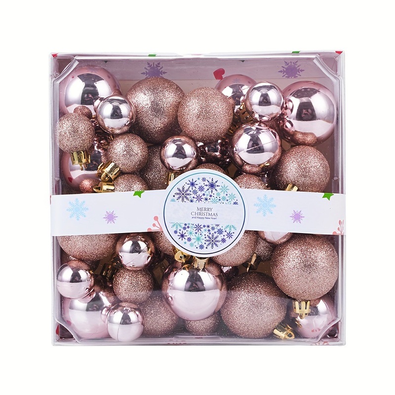 クロスボーダーホットスポットクリスマスデコレーションボール44個セットクリスマスデコレーションクリスマスツリーデコレーションペンダントメーカー|undefined