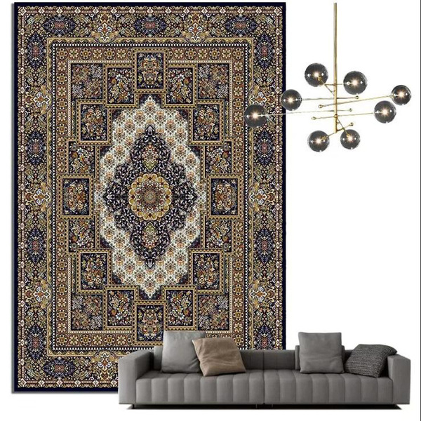 Retro carpet for living room