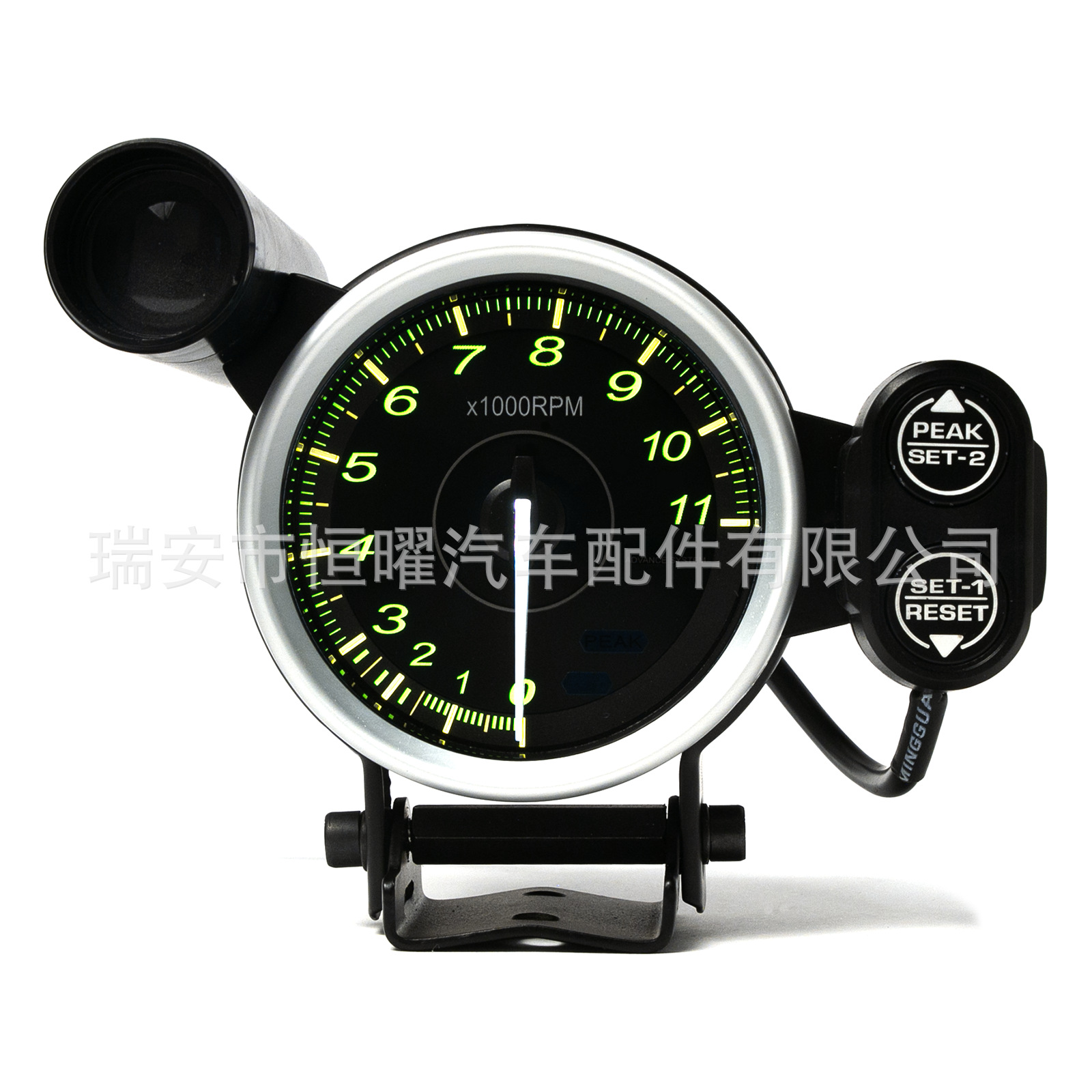 80mm 3.75 inch Tachometer 11000 RPM A17 Color Backlight Digital Display