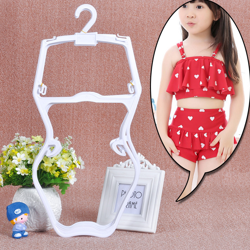水着ハンガープラスチックシンプル水着水泳パンツズボンハンガー水着展示服ハンガービーチビキニハンガー下着|undefined