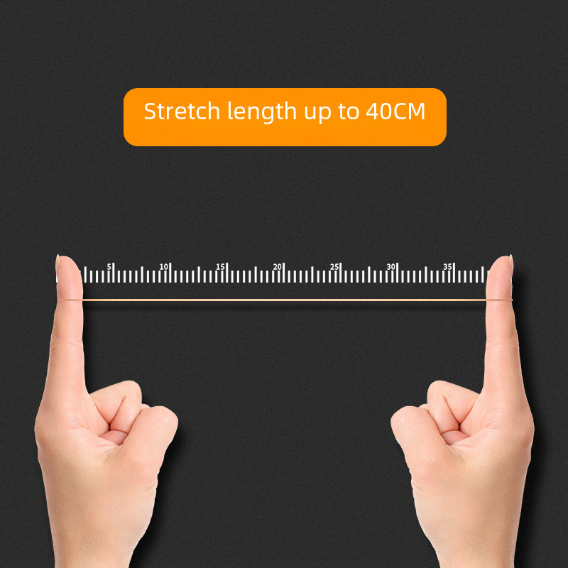 델리 사무용품 3218 고무 밴드 고무 링 고무 링 고무 밴드 소 가죽 밴드 30G 원형 유형