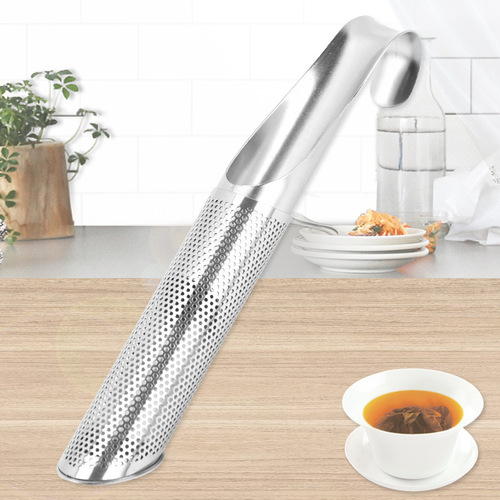 304 stainless steel tea filter hanging pipe type teapot infuser tea scoop tea set accessory creative tea leaf filter