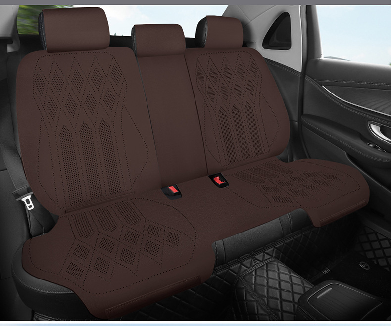 25 New Models of All-Season Suede Saddle Pads, Breathable, Dirt-Resistant, Anti-Wear, Car Seat Cushions, Interior Seat Covers, Comfortable