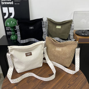 (Cross-border trading), capacious solid color one-shoulder bag, shoulder bag