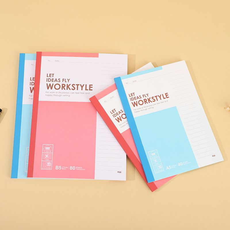 Oficina papelería suministros multi-especificación pequeño cuaderno al por mayor a5b5 copia suave reunión de negocios libro de registro
