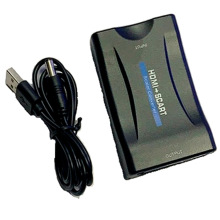 hdmi转scart转换器 HDMI转扫把头 HDMI TO SCART 高清转换器