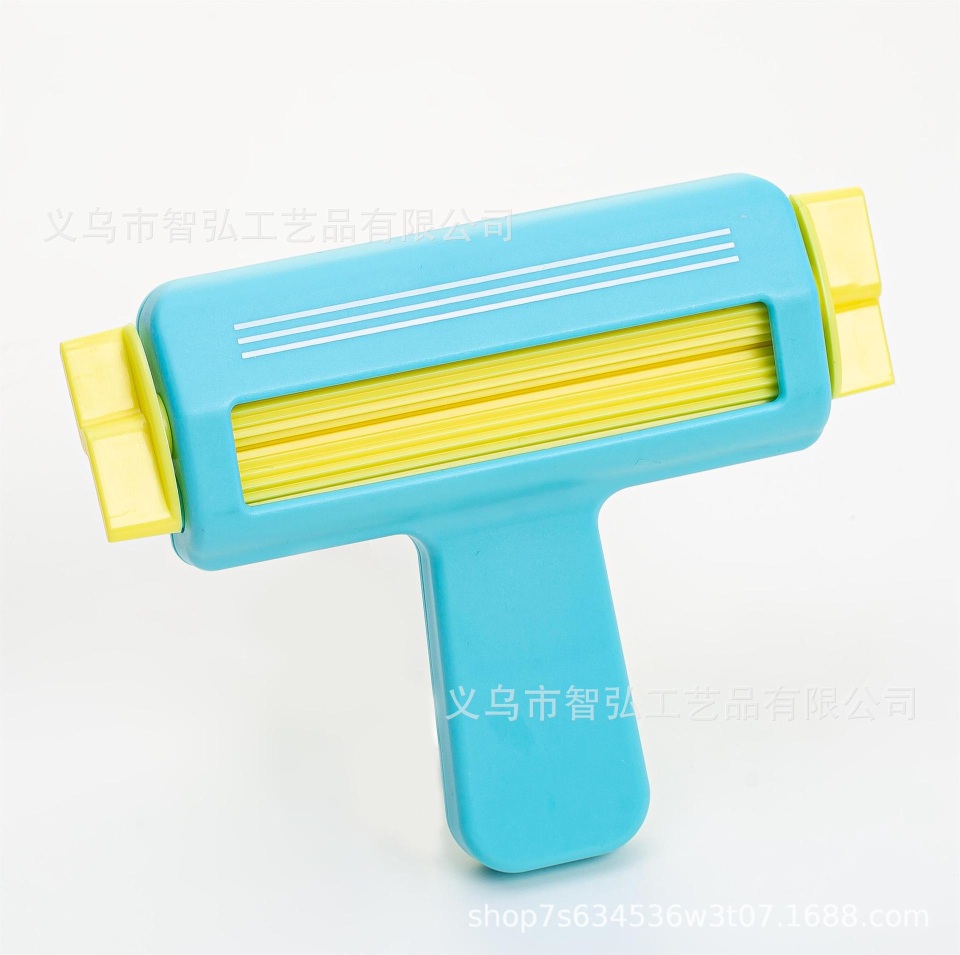 Rodillo de papel de sangría rodillo de papel kindergarten máquina de estampado de cuentas de mano de inteligencia máquina de estampado de rodillos máquina de Arte de papel