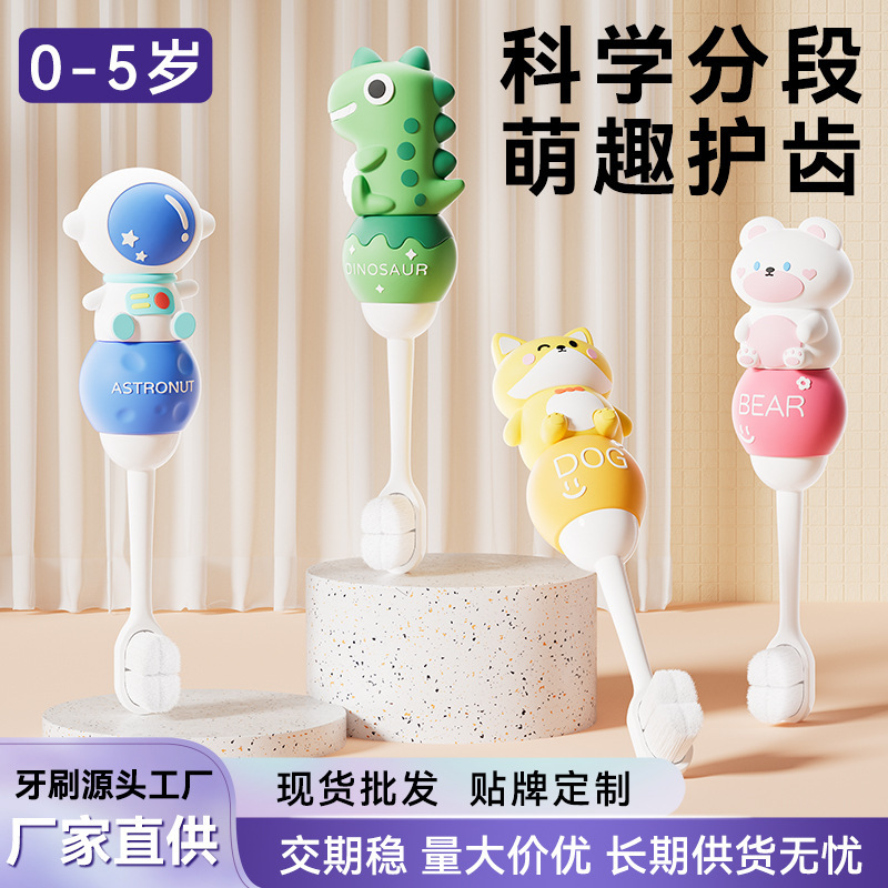 Ten Thousand Hair Toothbrush for Infants and Toddlers 0-3-5 Years Old Baby Toothbrush Special Toothbrush Children's Cartoon Toothbrush Manufacturer Wholesale Ten Thousand Hair Toothbrush for Infants and Toddlers 0-3-5 Years Old Baby Toothbrush Special Toothbrush Children's Cartoon Toothbrush Manufacturer Wholesale
