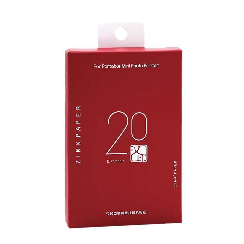 Papel fotográfico de retroceso fotográfico de tres pulgadas ZINK original MT53