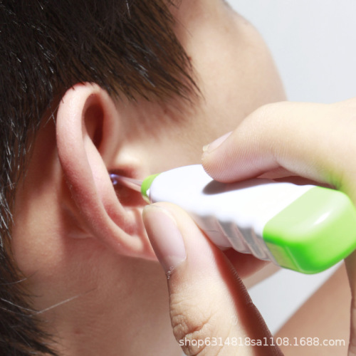 High-quality glowing ear spoon, lighted ear cleaning tool, ear scoop with light, flashlight ear scoop