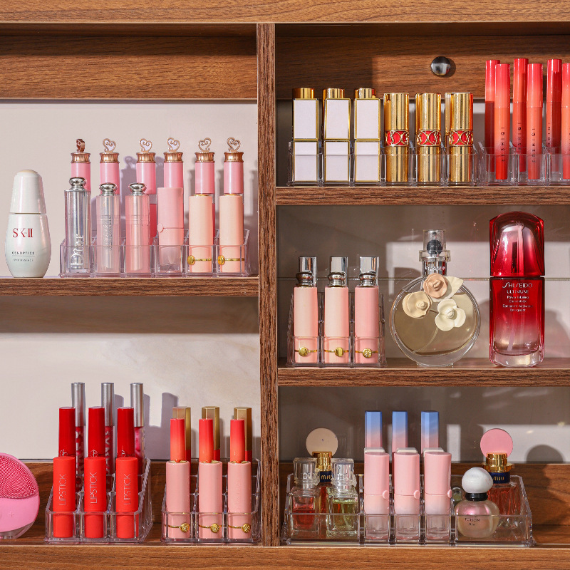Beauty Salon Mirror Cabinet Lipstick Storage Box Dressing Table Desktop Cosmetics Nail Polish Box Transparent Acrylic Storage Box Beauty Salon Mirror Cabinet Lipstick Storage Box Dressing Table Desktop Cosmetics Nail Polish Box Transparent Acrylic Storage Box