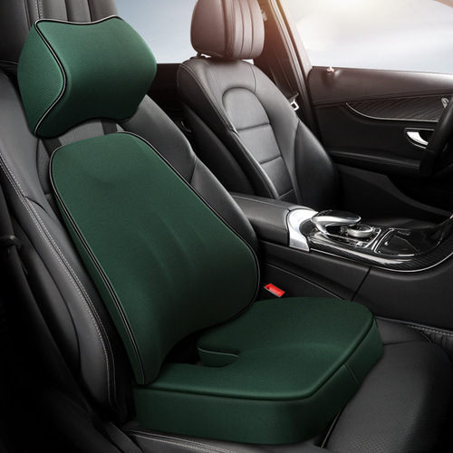 Car headrest, car backrest, neck pillow, car neck pillow, pair of pillows, car memory foam cervical pillow, seat lumbar support