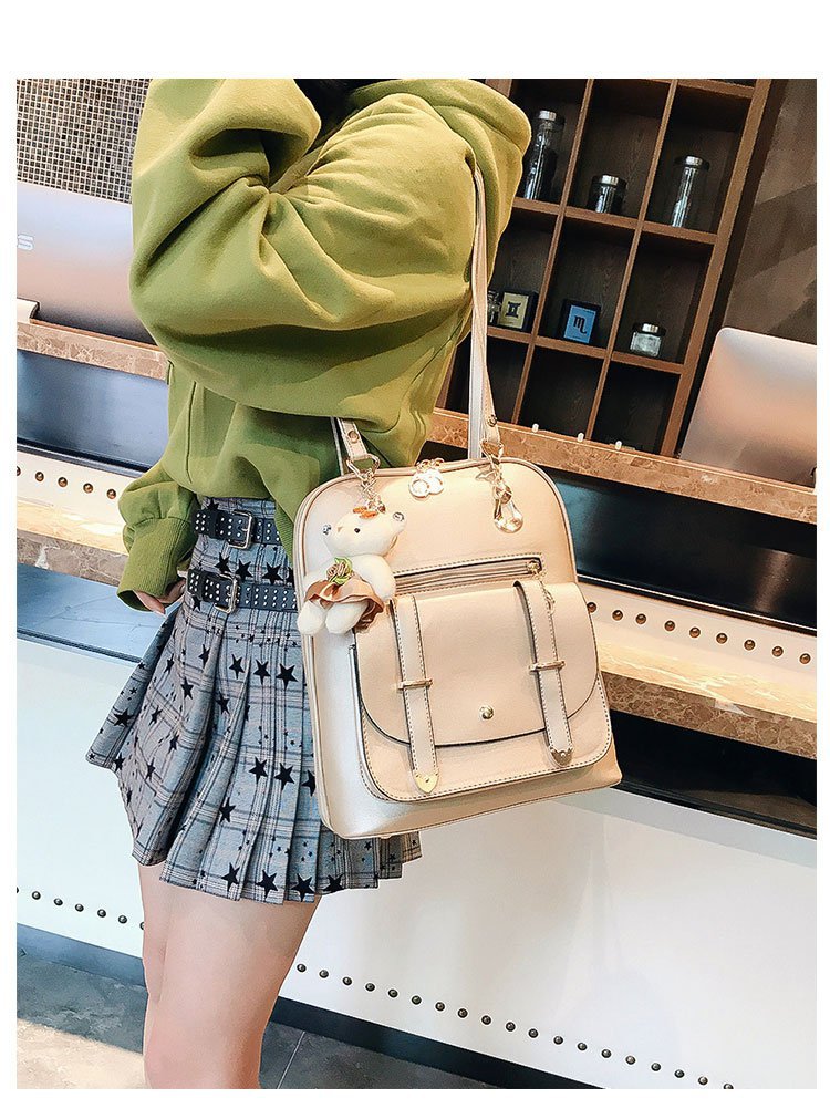 New style backpacks for women, fresh and cute student fashion and casual Korean-style women's bags, cross-border one-piece shipping worldwide undefined