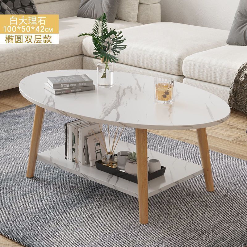 Mesa de té, sala de estar, sofá doméstico, mesa de té simple, nueva mesa de dormitorio simple para alquiler moderno