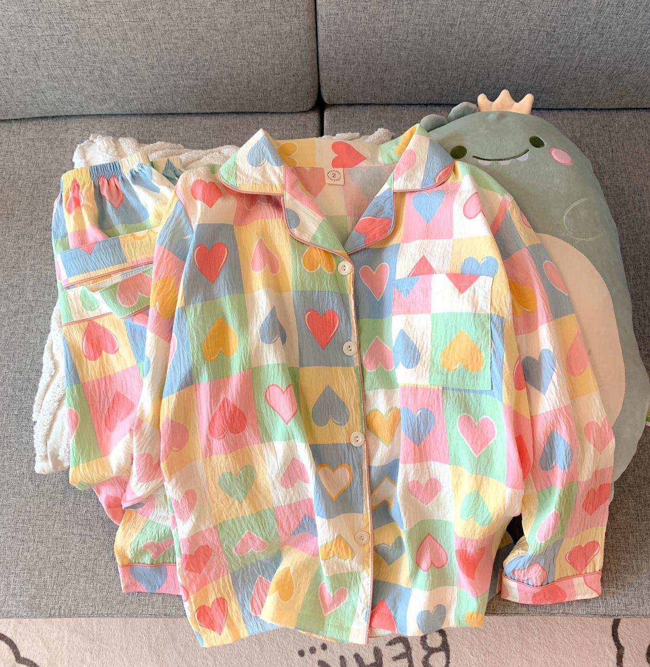 外国貿易クロスボーダー卸売クラウドコットン長袖ズボン 120 グラムパジャマ女性のための Xiaoxin 外で着用できるラペルカーディガンホーム服