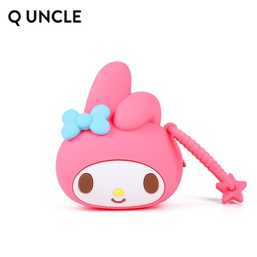 Sanrio Silicone Bag Cute Children's Cartoon Melody Coin Purse Big-Eared Dog Headphones Mini Storage Bag