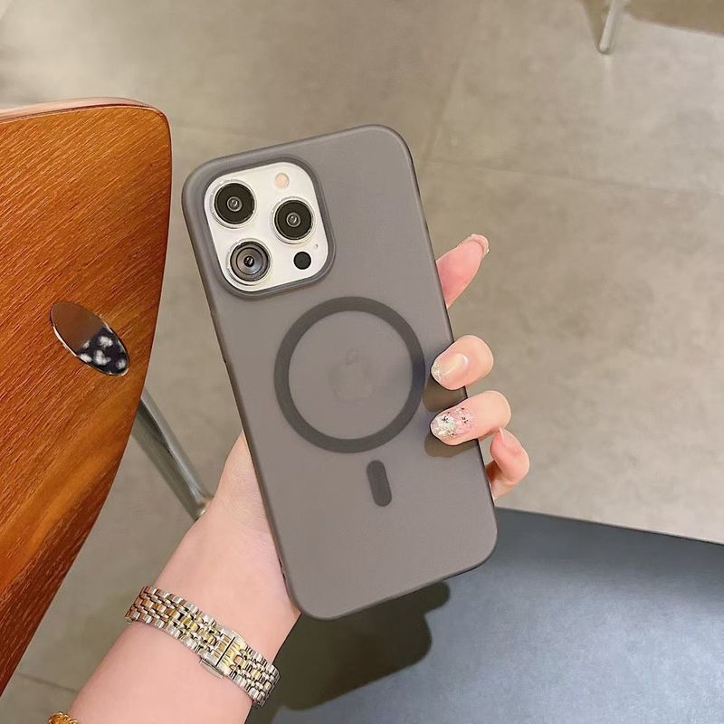 苹果17promax纯色简约磁吸手机壳适用iPhone16pro15防摔软壳1413|undefined