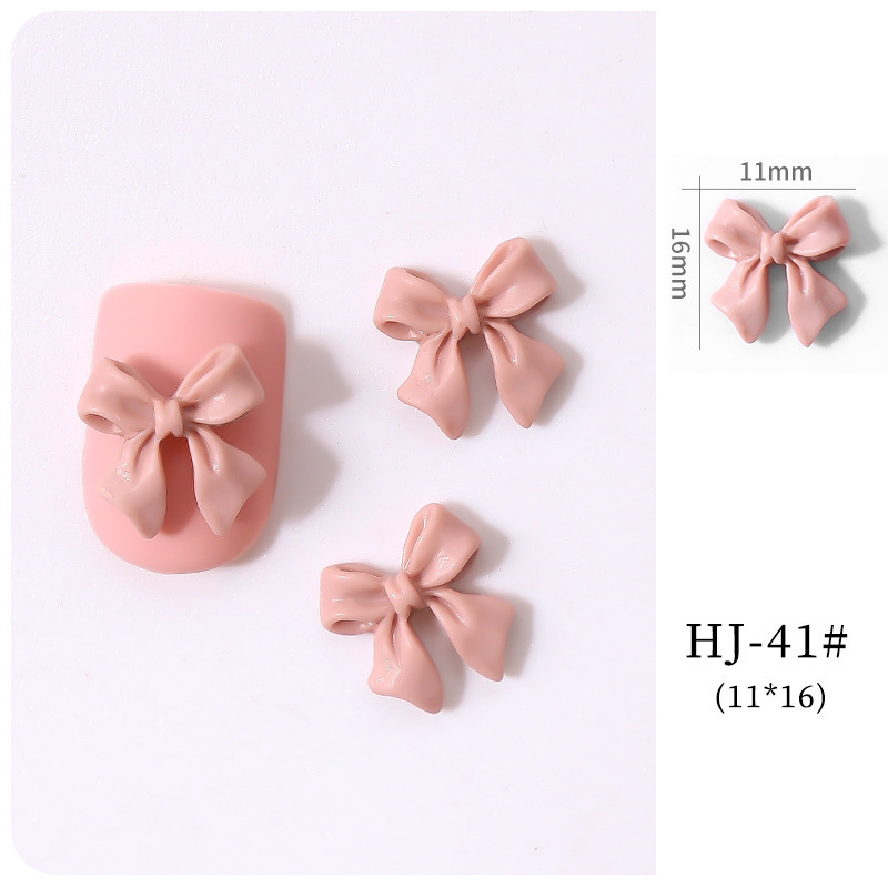 Manicura Internet celebridad arco ins joyería de uñas japonés blanco y negro cinta desnuda arco tridimensional simple parche