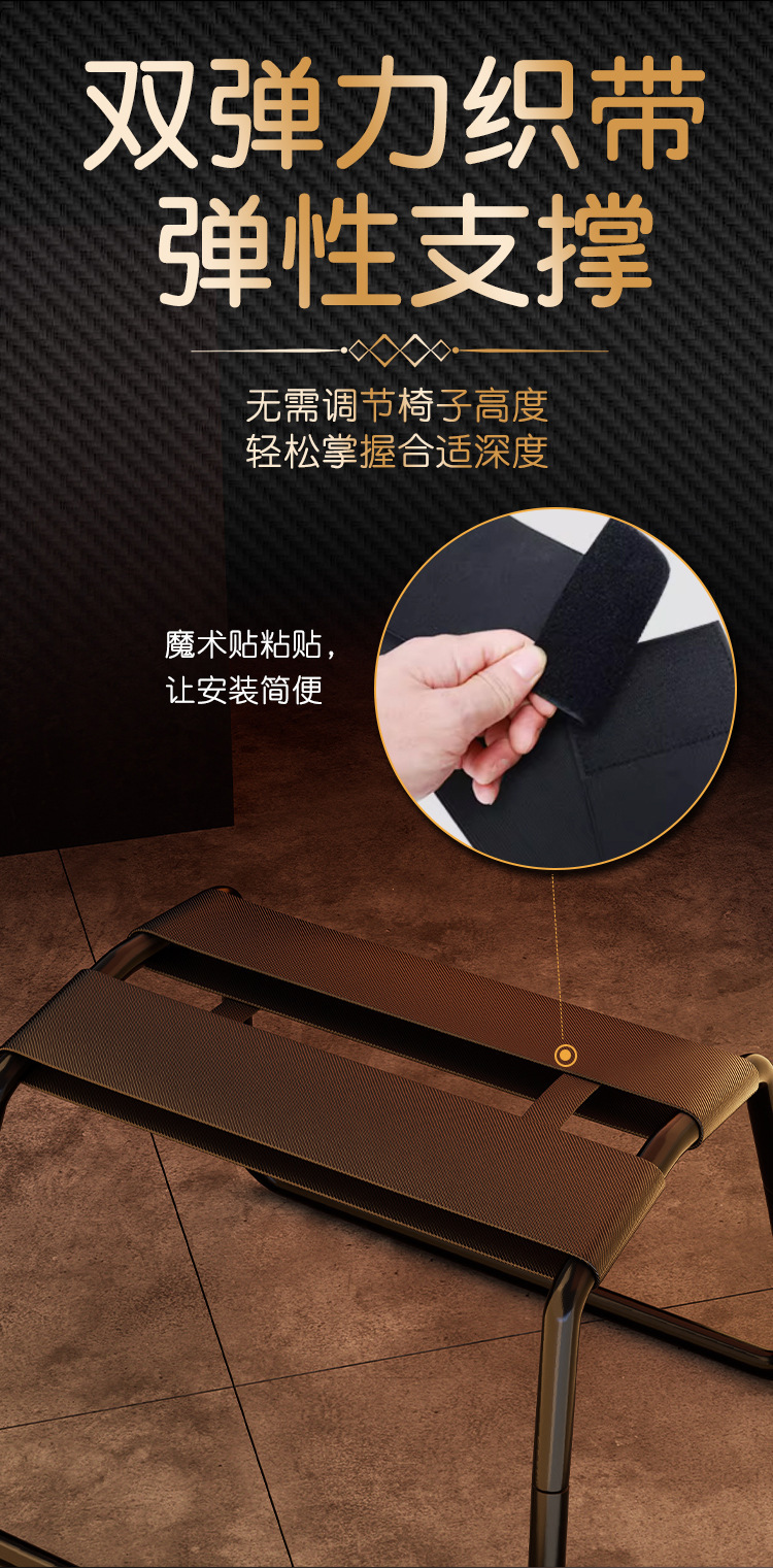 Jiuai Folding SM Sex Chair with Handcuffs Restraint Set for Couples — detail image 7