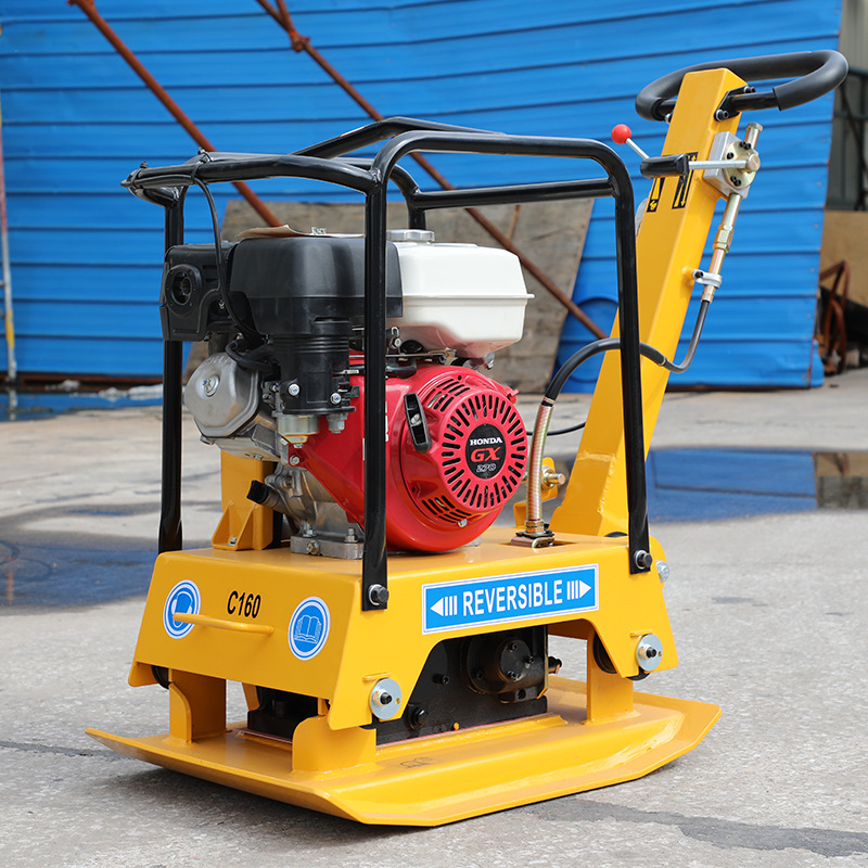 SPB-S30全液压双向平板夯沥青柏油路面夯实机小型手推柴油打夯机