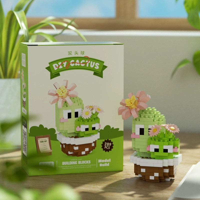 Реалистичный конструктор-герой игрушка (лего) набор цветочного горшка — мини-вазоны с подсолнечником и букетом, возраст 7–14