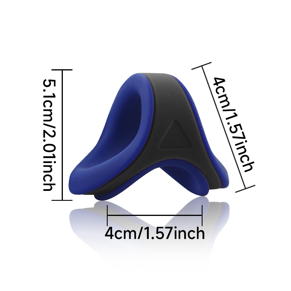 블루-블랙 혼합 색상