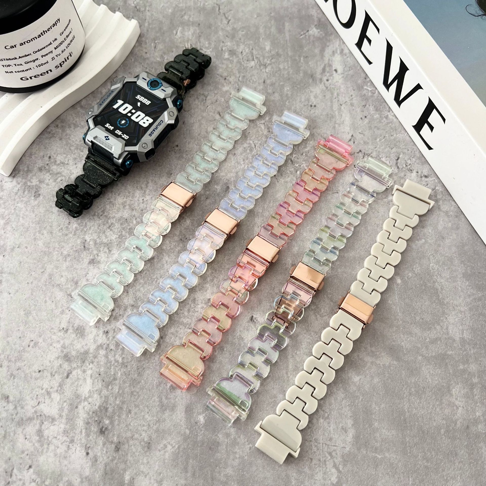 New suitable Z word genius special strap genius watch strap Z6/Z7/Z8/Z9 petal strap magic color