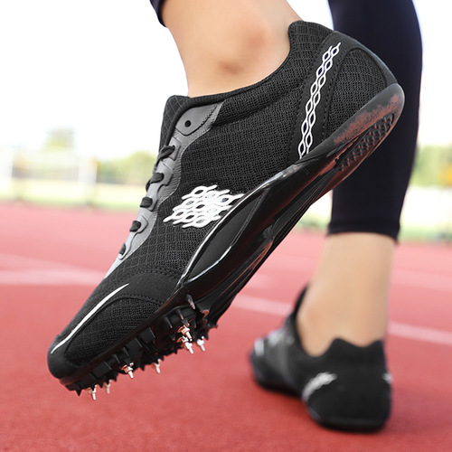 Hot selling track and field shoes, sprint spikes, primary and secondary school students physical examination competition running special youth training shoes