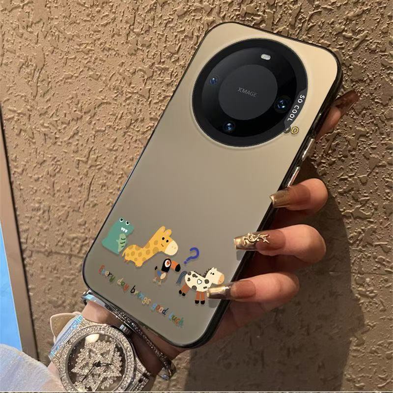 Funda para teléfono simple para teléfono móvil Huawei mate60pro funda para teléfono móvil P70 nuevo Honor 100 personalidad nova12/11