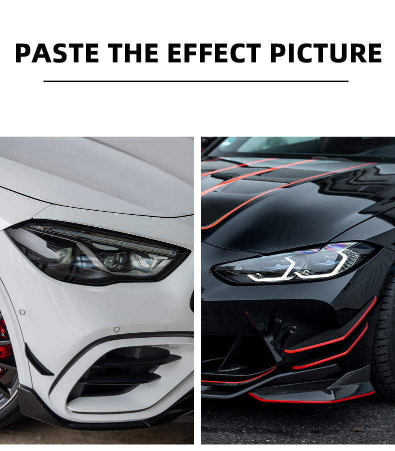 Cross-border car TPU blackened light film PPF headlight protective film scratches automatic repair protective car light transparent car film