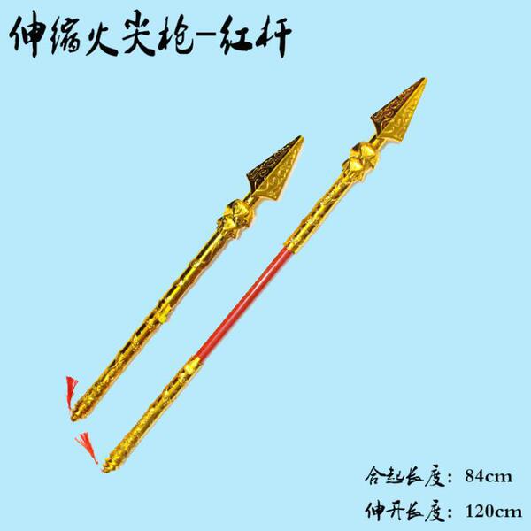 Factory telescopic hoop stick children's light -emitting toys…