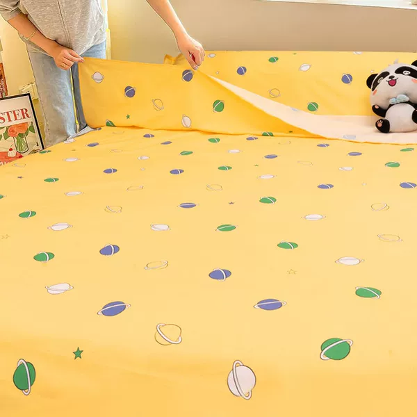 Cotton, yellow, 100% cotton