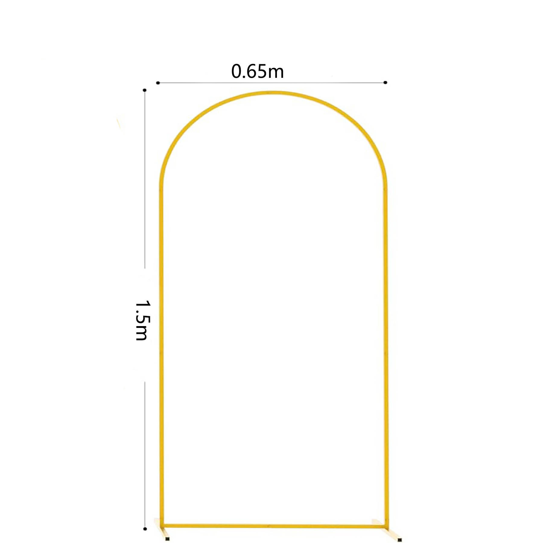 Arco de metal transfronterizo de Amazon, fiesta de cumpleaños de boda, decoración del lugar, accesorios, múltiples arcos al por mayor