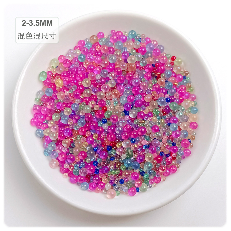 工場は人魚のガラスの玉の泡のガラスの玉の幻の色を販売します。