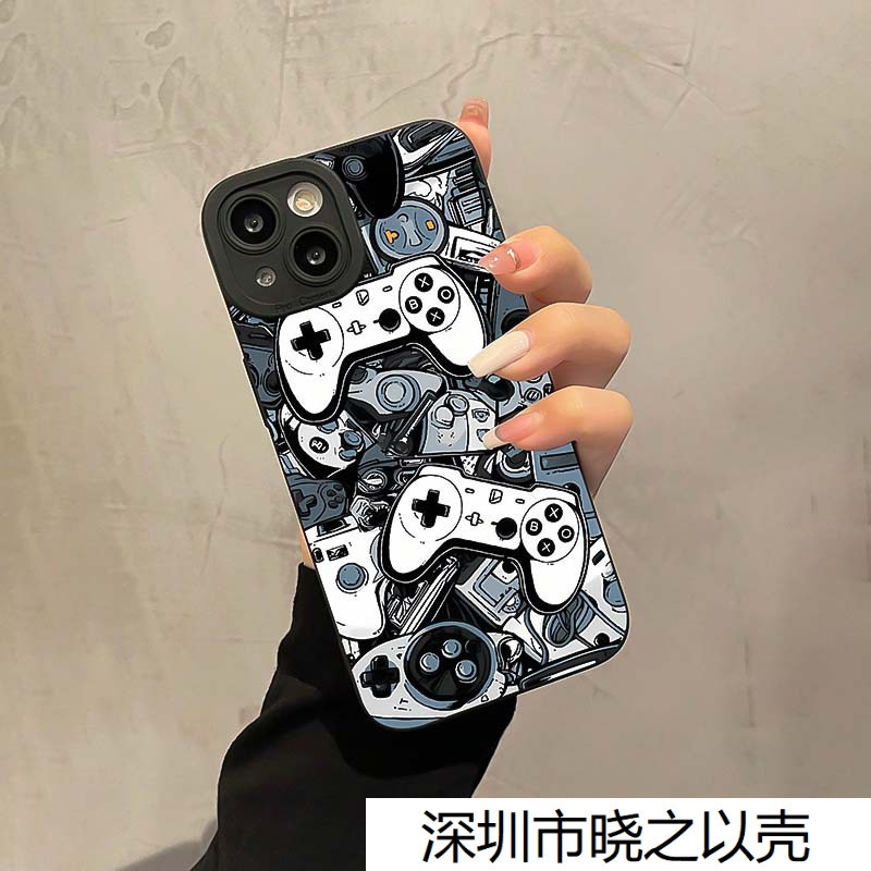 Creative Game Controller Suitable for Apple 16Pro Mobile Phone Case Iphone15/14Plus Creative 11 Fun 1213