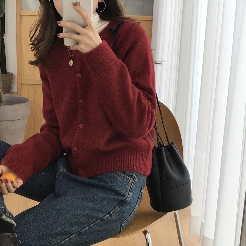 针织衫女开衫春秋2025新款薄款外穿秋季灰色外搭上衣秋冬毛衣外套|undefined